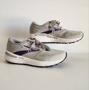 Brooks Ariel ‘20 Women’s 8.5M Running Grey Gray Purple Shoes